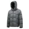 Mens Hooded Down Jacket Winter Warm Puffer Coat Lightweight Loose Fit Casual Outdoor Wear