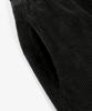 TOFFEE Corduroy Wide Elastic Pants (Black)