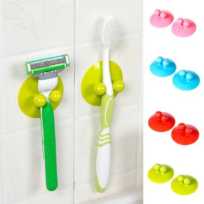 2 Adet Çok Fonksiyonlu Vakum Güçlü Enayi Mutfak Banyo Duvar Kanca Askı Tutucu