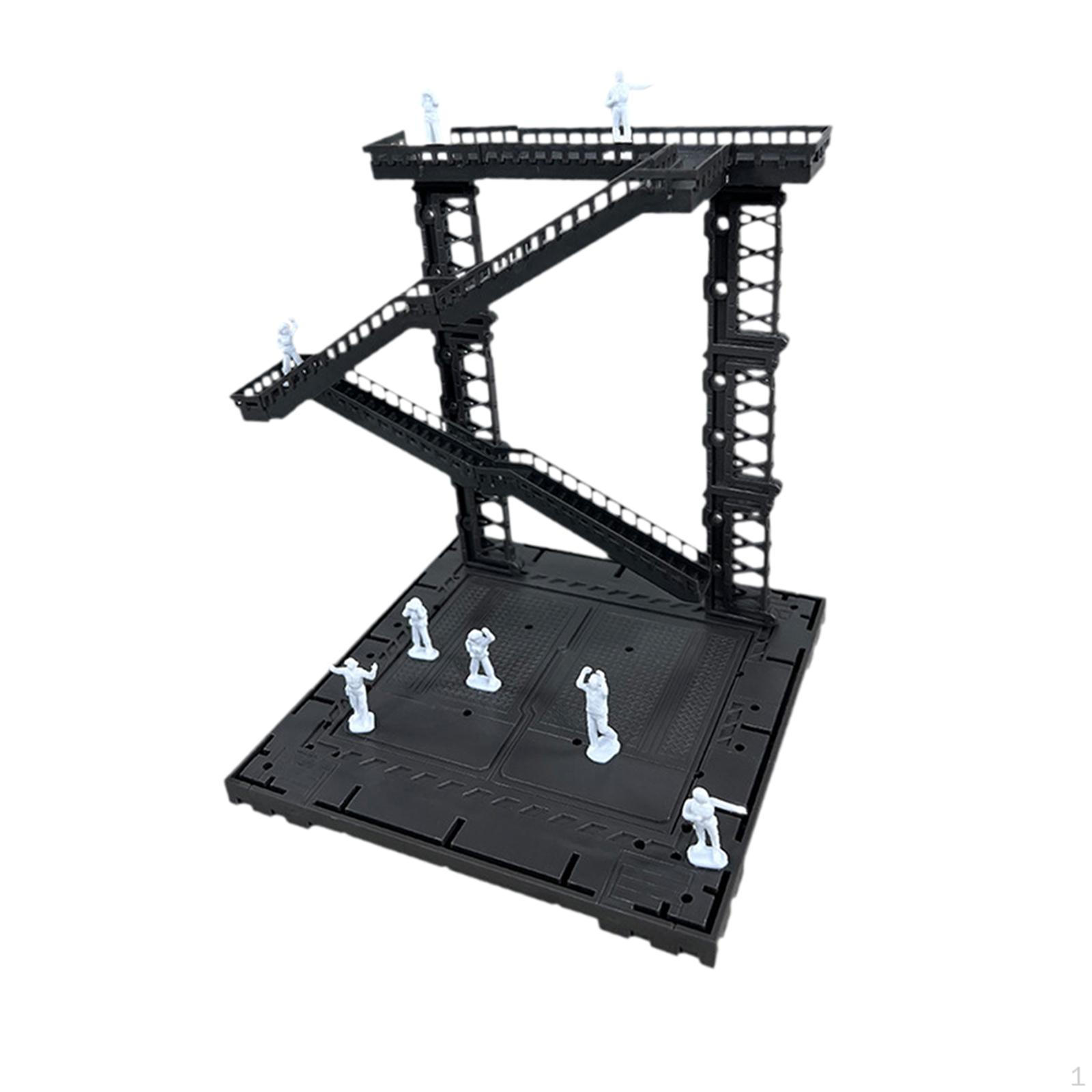 

Диорамная база для экшн-фигурок для гаражных боевых сцен и фигурок Style E