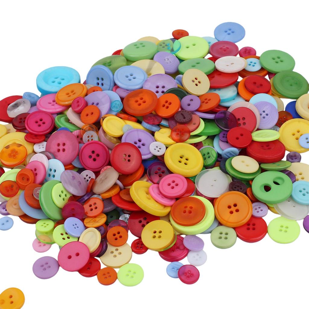 Safe Resin Button For DIY Children Clothing And Craft Projects With Easy Installation