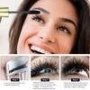 7D Silky Fiber Waterproof Mascara Czarny tusz do rzęs o długotrwałym działaniu, bez grudek i rozmazywania, z oliwkową szczoteczką, nadający rzęsom objętości