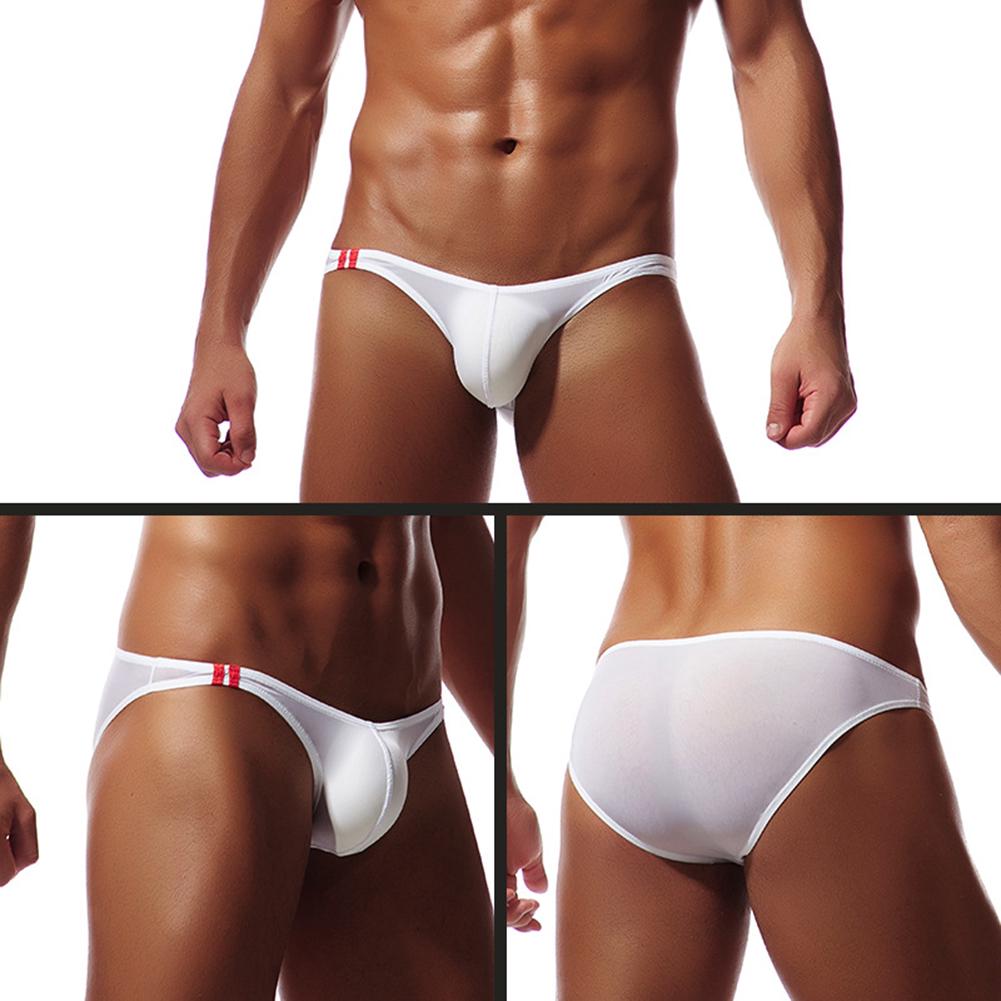 Puntos Men Sexy Respirant U Convexe Bulge Pouch T-Back Thong Slips Sous-Vêtements Taille Basse