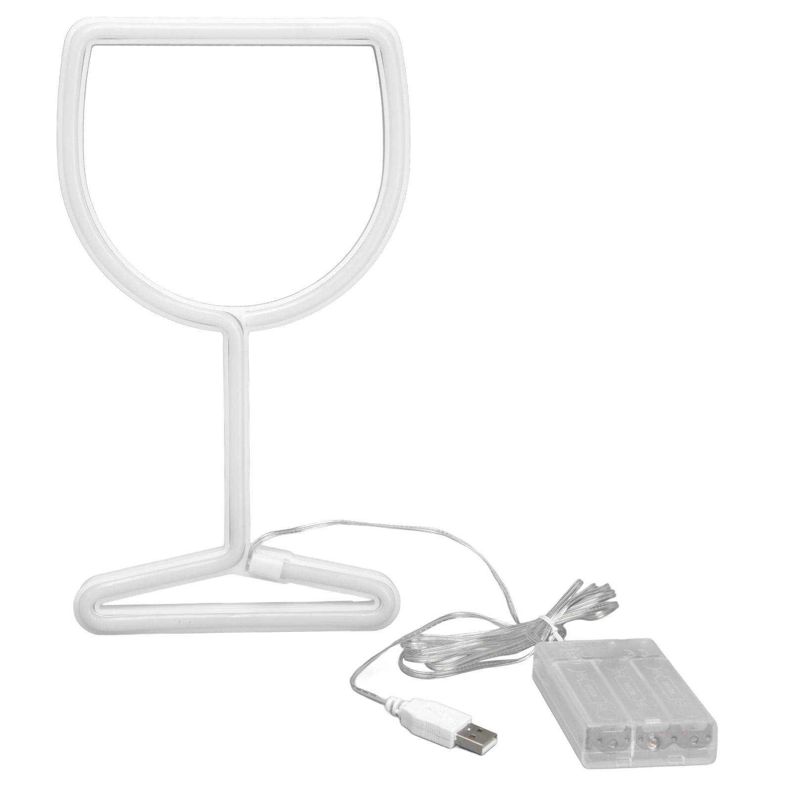 

Neon Lights Dual Power Supply LED Light Source Energy Saving Suspension Design Neon Sign Type 2