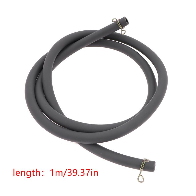 1M 5Mm*9Mm Tubo de Combustível Mangueira Linha Tubo de Gasolina + 4 Anéis Clipe para Tubo de Gasolina Para Motocicleta Moto de Trilha Atv Tubo de Gás Óleo Acessório para Moto