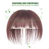 WTB Head Replacement Block Synthetic Wig Female Natural Hair Cover Breathable Straight Hair One-piece Replacement Piece Wig