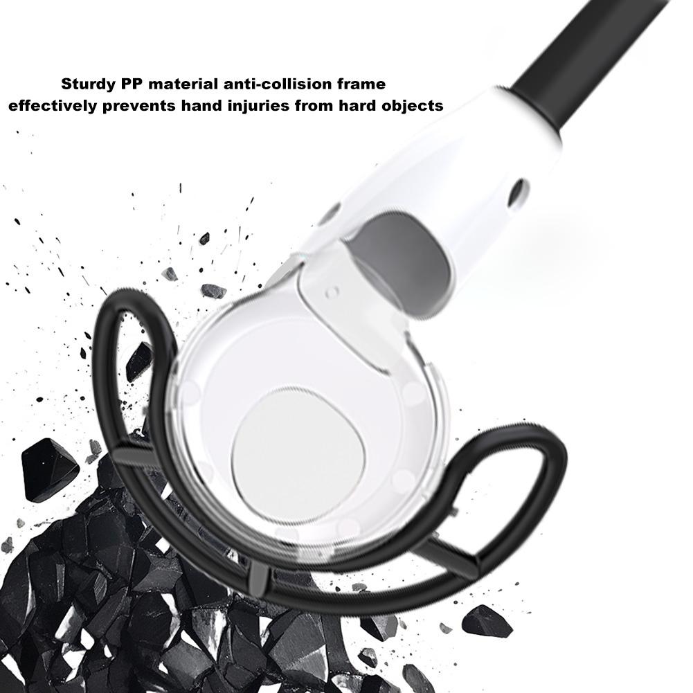 Realistic Grip Handle Attachment Non-Slip VR Golf Handle Grip for Golf + Anti-collision for Meta/Oculus Quest 3 for Meta Quest 3