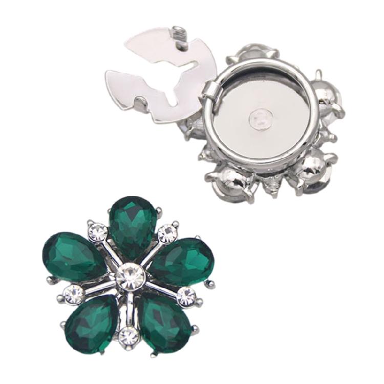 Versatile Dress Shirt Cufflinks With Sparkling Glass Accents And Premium Alloy Construction For Daily Use
