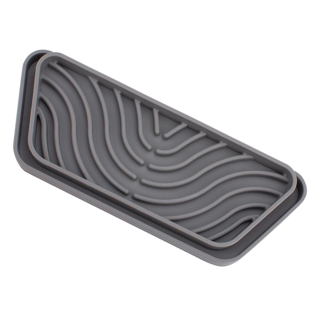 Water Dispenser Drip Pan Easy Cleaning Prevent Splashing Silicone Fridge Spills Water Pad