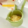 Creative Sink Hanging Strainer Basket Detachable Openable Bottom Cover Fruit Clean Filter Rack Multifunctional Easy To Clean