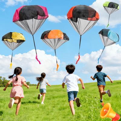 Fallschirmspielzeug Tan- Wurfspielzeug Fallschirm Outdoor Kinder Flugspielzeug