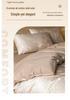 Luxury Jacquard Cotton 60s Sateen Bedding Set: Duvet Cover & Sheets