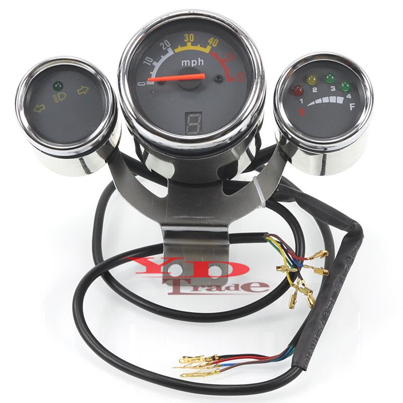 

ATV Off-Road Speedometer: Odometer Display with Gear Position, High/Low Beams, Turn Signals