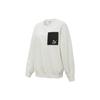 Sweatshirts Women's White Crew Neck Moderate Regular 534753-93