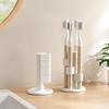 1Pcs Rotating Toothbrush Holder Bathroom Desktop Toothbrush Storage Rack Makeup Brush Pen Organizers Bathroom Accessories