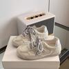 Women's new summer yellow mesh breathable casual shoes flat-soled soft-soled sneakers women's