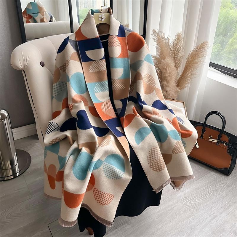 Cashmere Scarf for Women Thick Warm Winter Blanket Brand Female Luxury Quality Shawl Wrap Bufanda Poncho Echarpe Pashmina