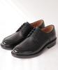 Brenowelt Casual U-Tip Black Derby Shoes