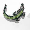 Alloy Brooch Sparkling Rhinestones Inlaid Animal Design Collar Pin Non-Fading Bright Drip Technology Clothing Pin Wedding Christmas Accessories
