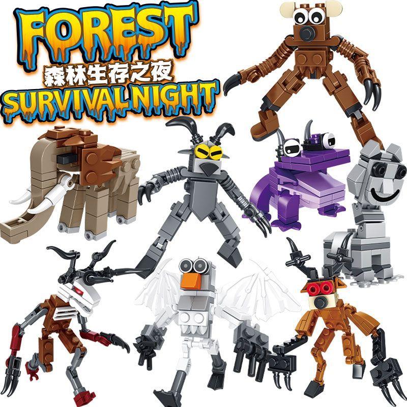 99 Nights In The Forest Deer Building Blocks Set 99 Nights In The Forest Deer Blocks Assembly Model Kids Toys Christmas Gifts