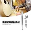 Guitar Measuring Tool Set, Includes a Guitar Arc Ruler, Guitar Gauge Set, Guitar Leveling Ruler, Guitar Chord Ruler, Guitar Level Ruler, Guitar Neck