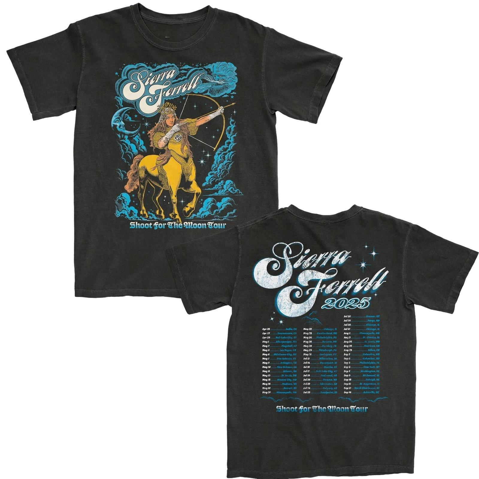 Sierra Ferrell Shoot For The Moon Tour Unisex T-Shirt Full Size CS492 XXL