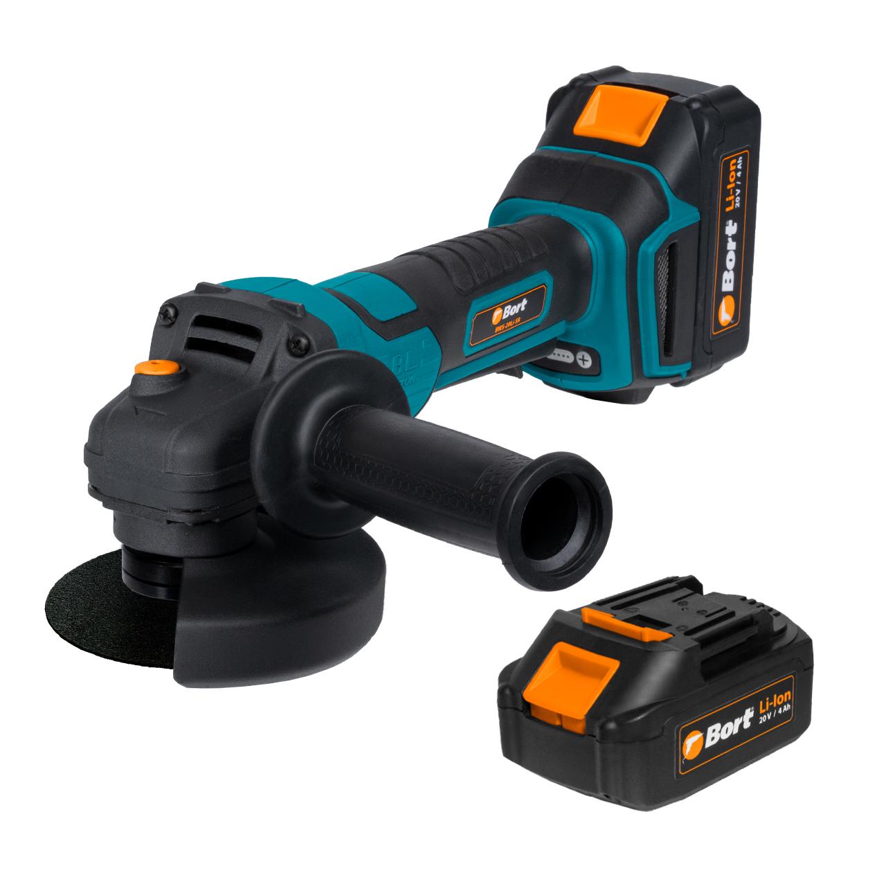 

Аккумуляторная угловая шлифмашина BORT BWS-20Li-SR