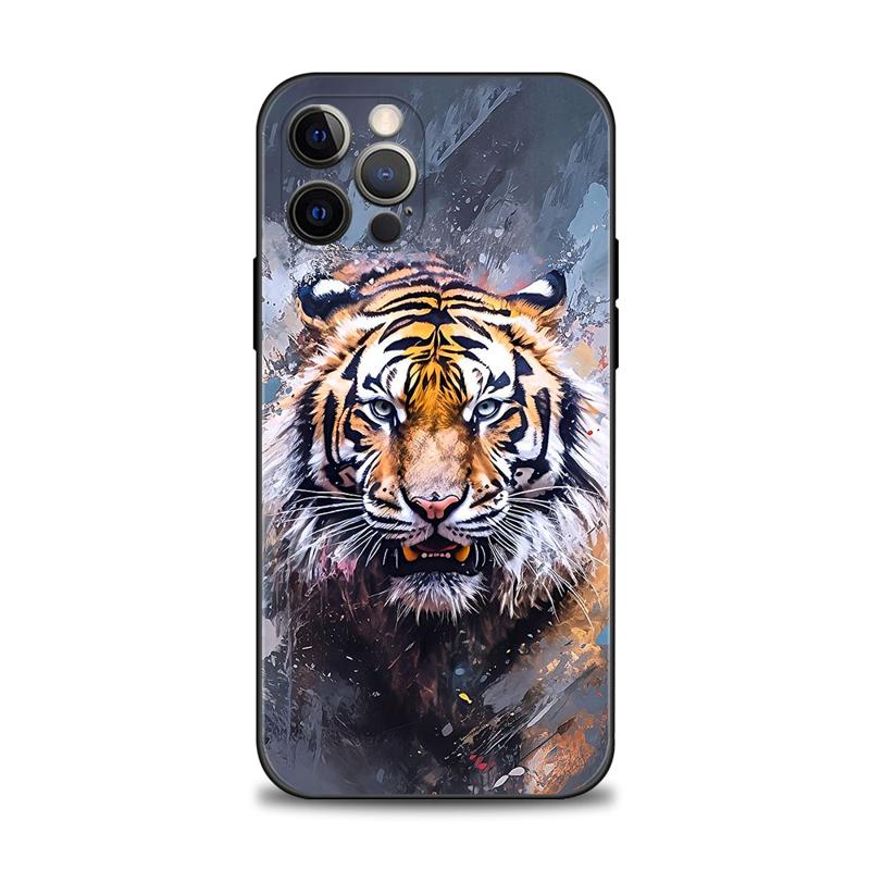 

Чехол для телефона «Лесной король тигр» с изображением животных для iPhone Samsung Galaxy Redmi Xiaomi Oppo OnePlus Note SA 7 8 9 10 11 12 13 14 20 21 22 23 53 54 Pro Ultra Samsung Galaxy A10