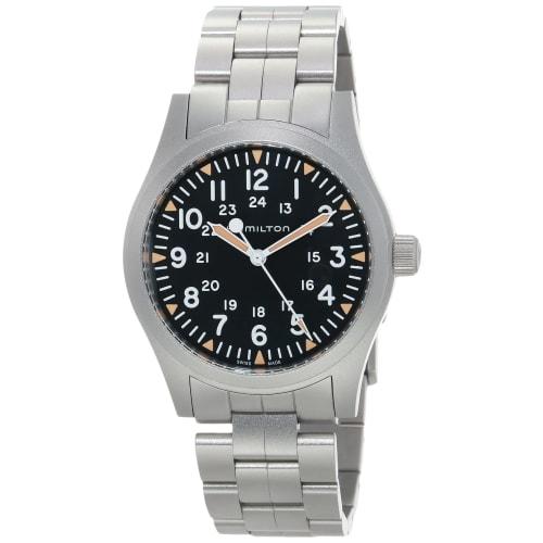 Hamilton Khaki Field Mechanical Hand-Winding Men's Watch H69529133 (Authentic Imported) with Official Warranty