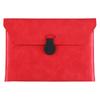 A4 Large Capacity Waterproof Leather Document Bag with Logo Printing