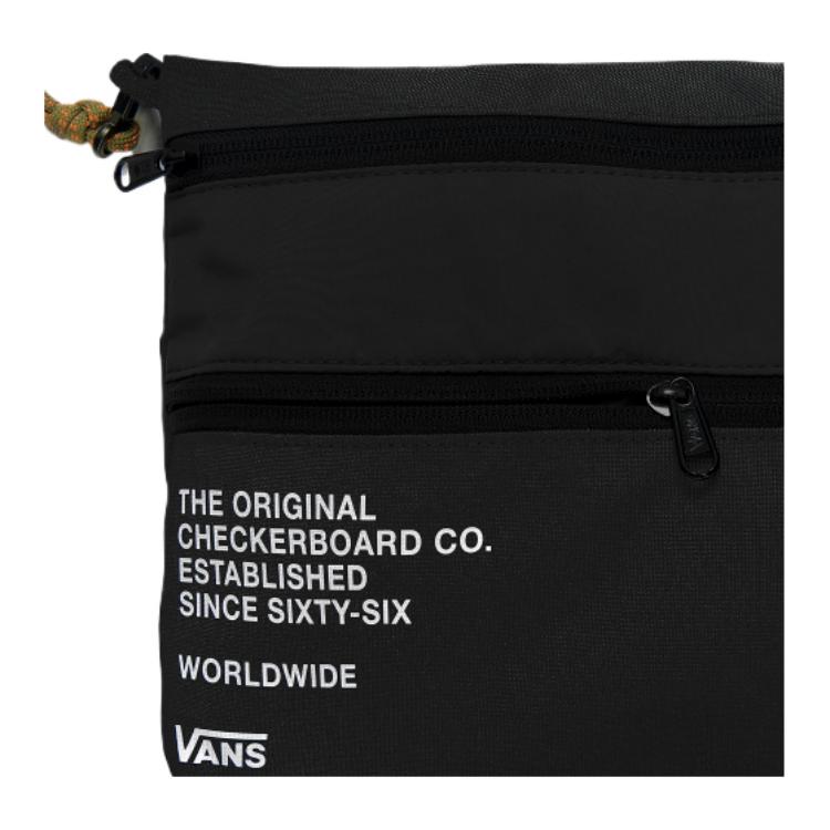 Vans Ascended Up Casual Polyester Shoulder Bag Unisex bags Black VN0A4BQFBLK1