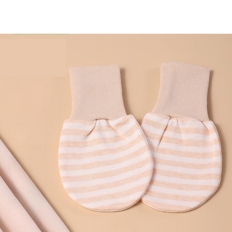 Babyhandschuhe Kratzschutz Gesicht Neugeborene Neugeborene Können Beißen Baby Handschutz Re Baumwolle Frühling und Herbst Modelle