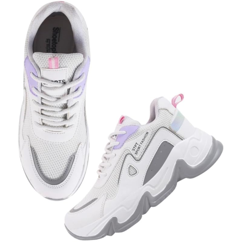 Shoetopia Casual Sports Shoe Sneakers Casuals For Girls Bronze-Eu38
