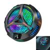 Double Mode Cooling System Digital Display Heatsink for Phone Tablet Portable Magnetic Cooling Fan with Light