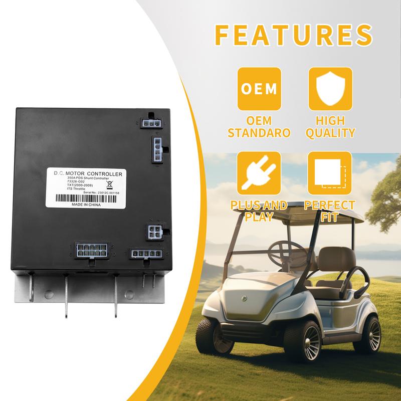 73326-G02 36V 350A Motor Controller for (2000-2009) EZGO TXT Golf Carts, Replaces 73326G04 73326G05 73326G06 73326G07 73326G08