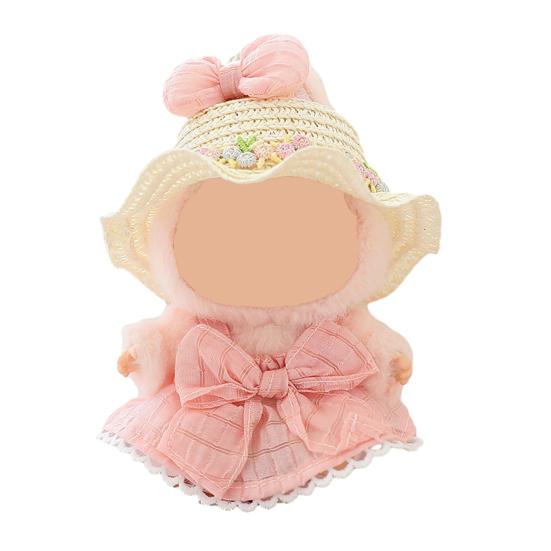 Doll Clothes Set Fashion Hat Skirt Outfit Stylish Accessories Dolls Elegant Display Plush Dolls Outfits