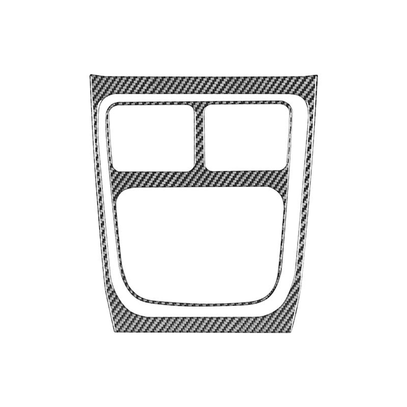 Carbon Fiber For Dodge Charger Chrysler 300 2015- Rear AC Air Outlet Vent Cover Trim Interior Accessories-A87Q