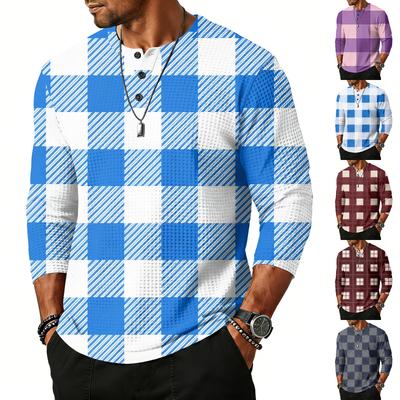 Men's Raglan Sleeve Three-quarter Sleeve Top