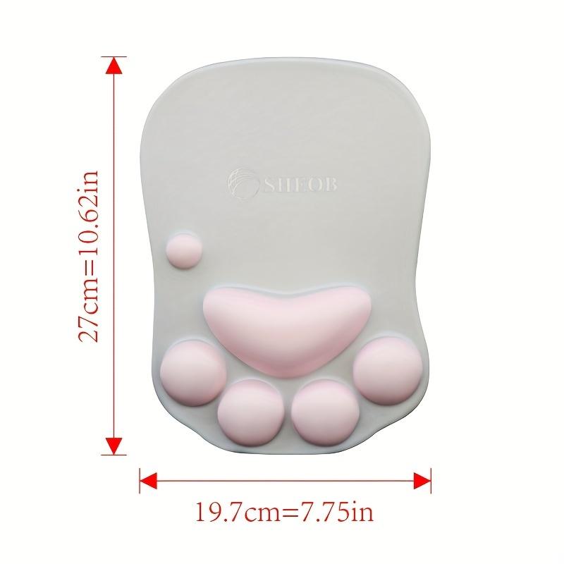 Cute Cat Claw Mouse Pad With Wrist Support - Soft, Precise Tracking & Clicking For Maximum Comfort!