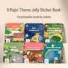 Reusable Washable Jelly Sticker Book: Educational Toy for Kids Ages 3-6