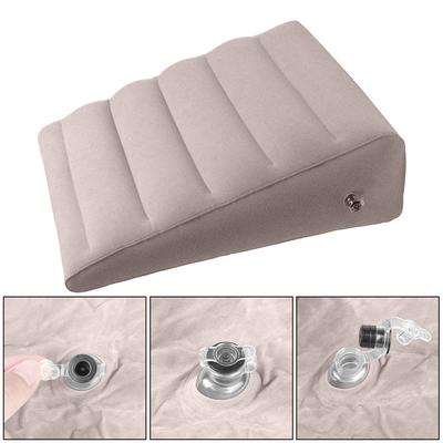 Wedge Pillow Knee Cushion PVC For Travel Camping Sleeping Portable Inflatable Back Pillow Foot Pillow Elevation Leg Pillows