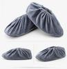 Thickened Non-Slip Adult Fleece Shoe Covers for Indoor Use, Reusable and Washable.