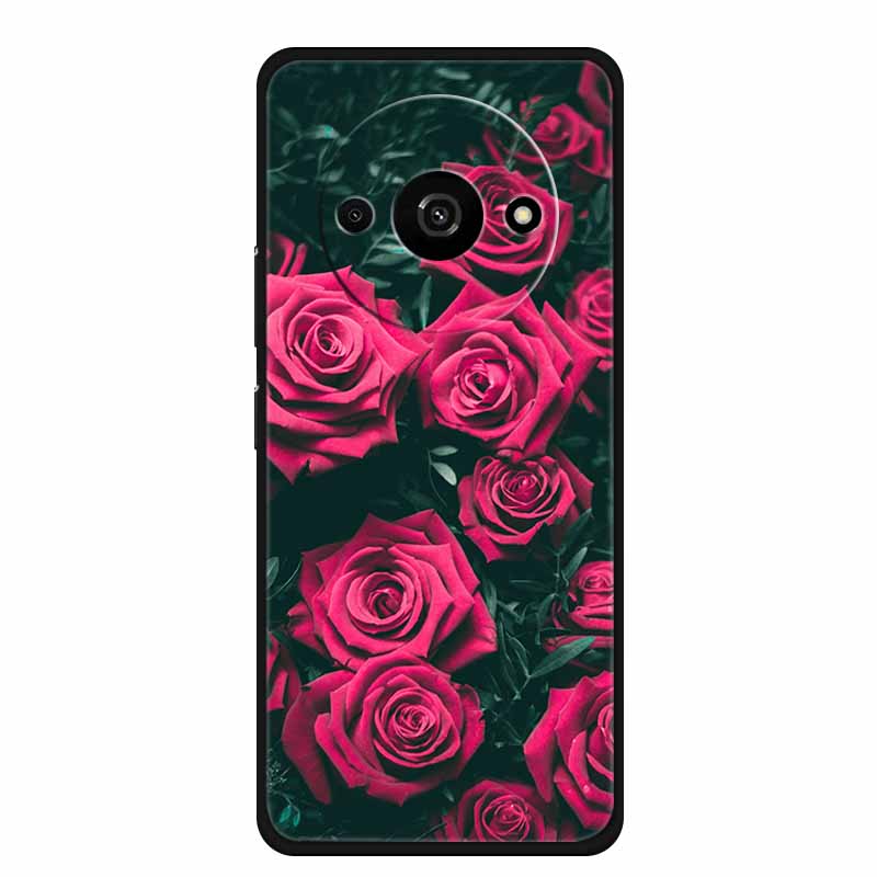 For Xiaomi Poco C61 Case Cool Animal Soft Silicone TPU Phone Case Back Cover for PocoC61 Shockproof Lovely Cat Protective Cover