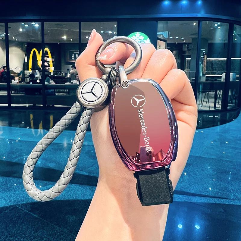 RPO5   TPU Key Fob Cover For Mercedes Benz A B C E S Class W204 W205 W212 W213 W176 GLC MAYBACH Keyless Soft Case