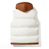 Korean Fashion Hooded Vest for Men and Women Autumn Winter Casual Sleeveless Men Coats Windproof Sleeveless Men Cotton Jacket with Hood