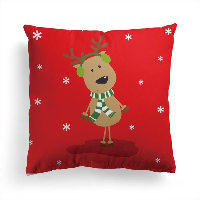 New Christmas Pillowcase Green Holiday Home Decoration Pillow Cushion Cover Pillow