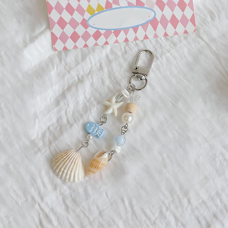 Yogodlns Beach Shell Mini Backpack Hanging Handbag Pendant Bag Pendant Bags Accessories