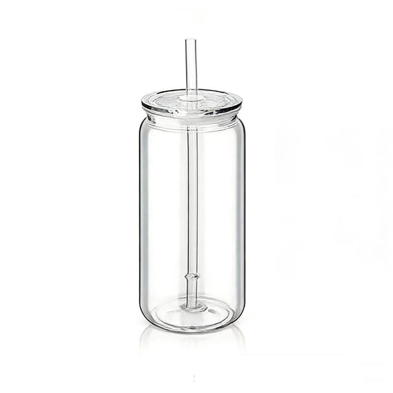 Tasses style pot 16oz 450ml Résistantes à la casse Réutilisables Tumbler Pour Milkshakes Smoothies Cocktails Usage familial quotidien