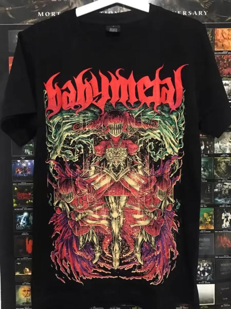 Babymetal Japan Band T Shirt Men Women's Hip-hop Rock Band Casual Short Sleeve Y2k Tees Tops Aesthetic Free Shipping 70906
