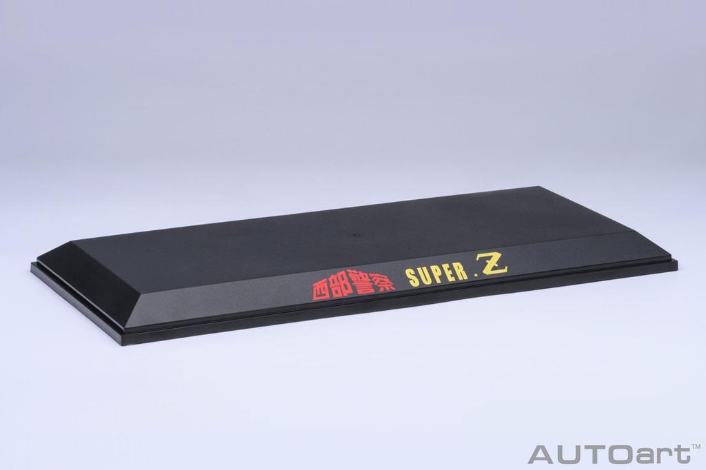 AUTOart Special Display Case Scale X 1 Police Super 1/18 "Western Z"